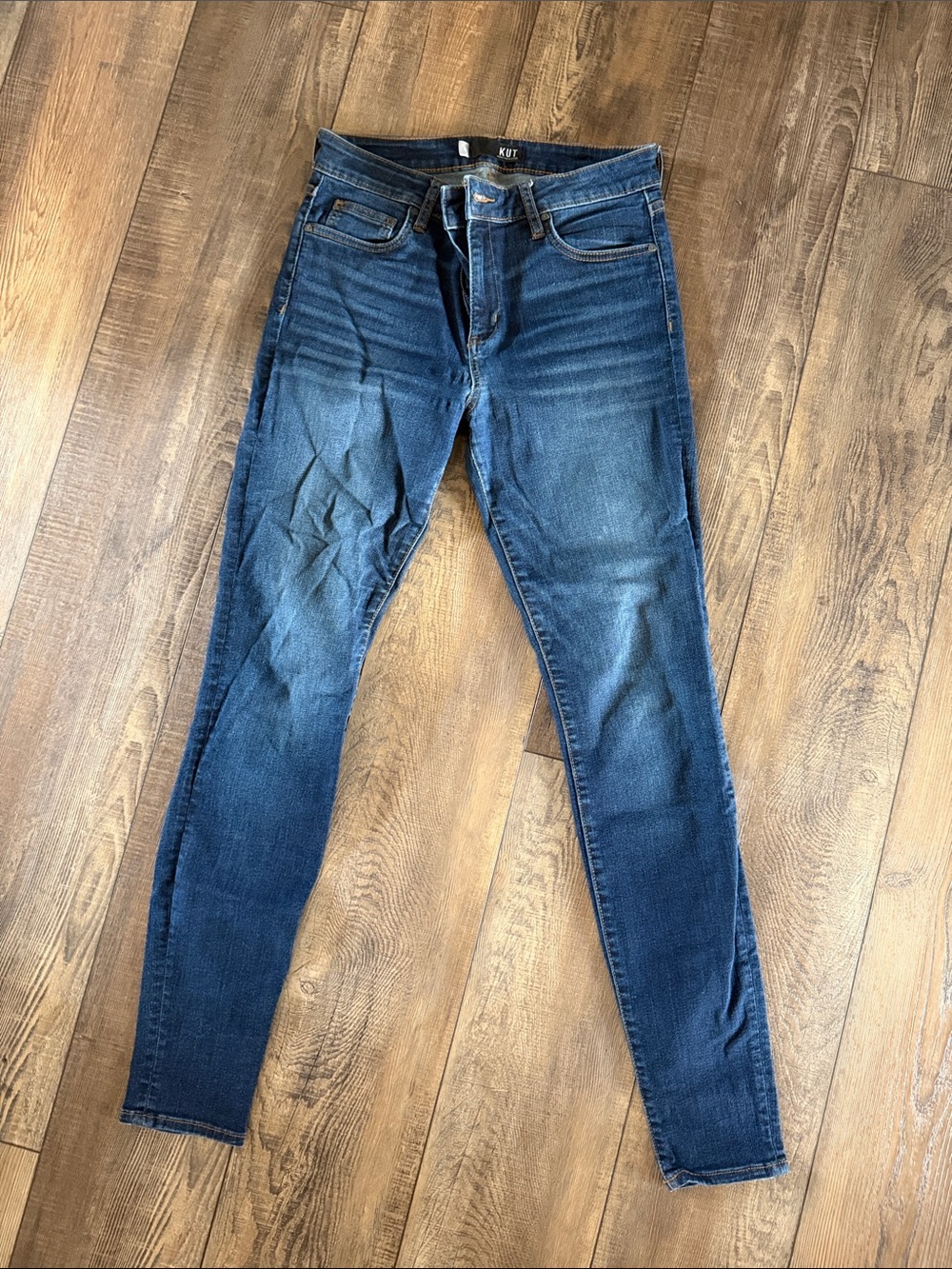 Kut from the Kloth Deep Indigo Skinny Jeans